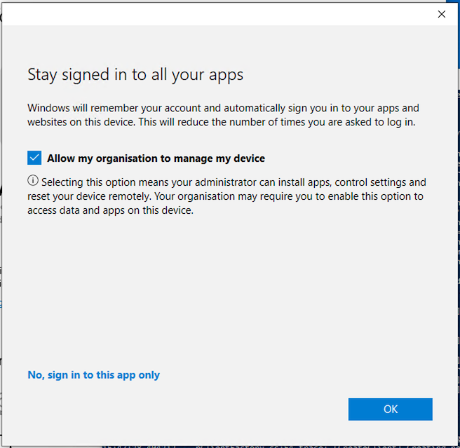21H1 之後的同意對話方塊