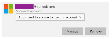 Microsoft 應用程式必須請求才能存取您的身分識別