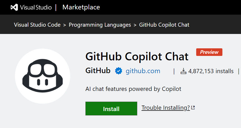 GitHub Copilot Chat